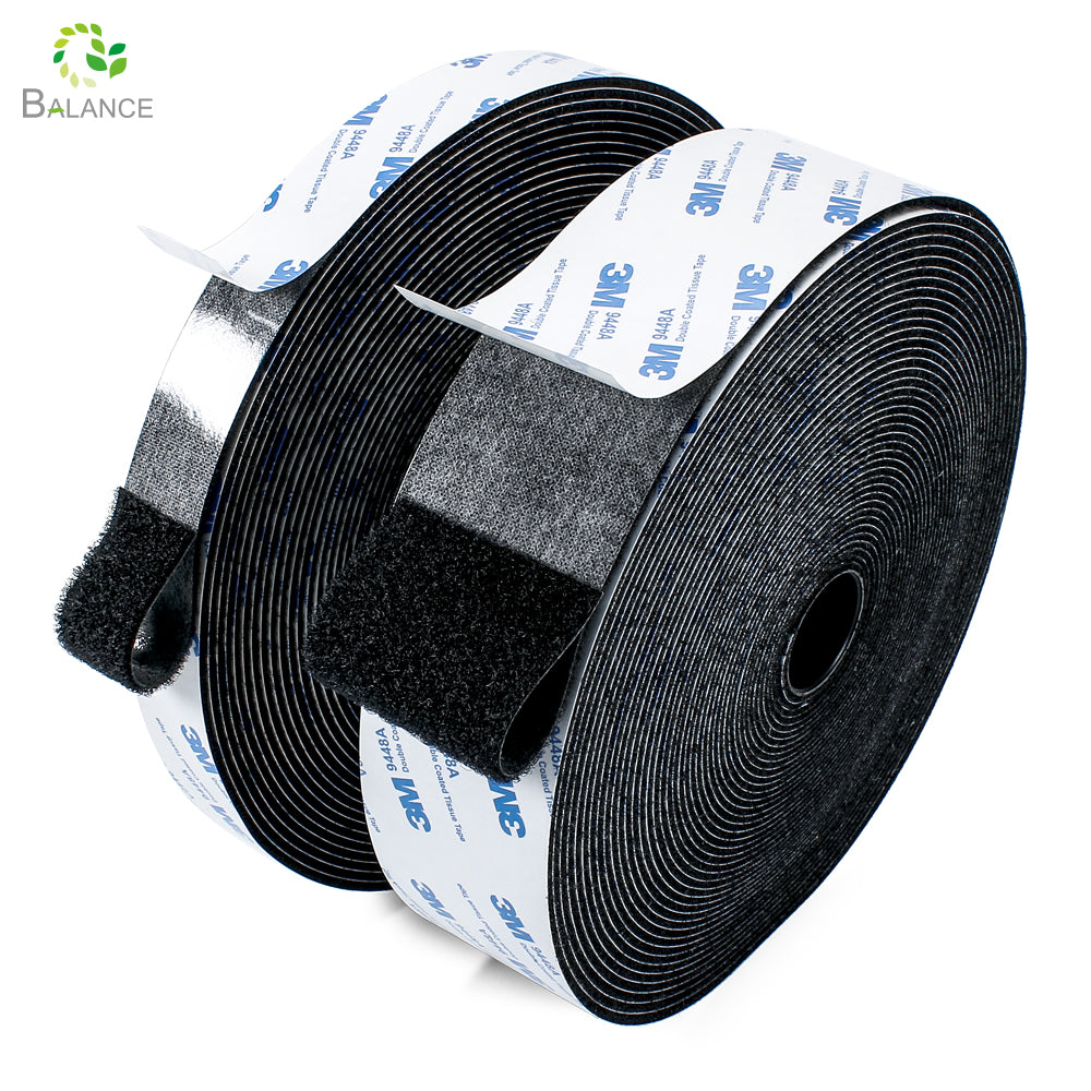 Adhesive hook and loop tape