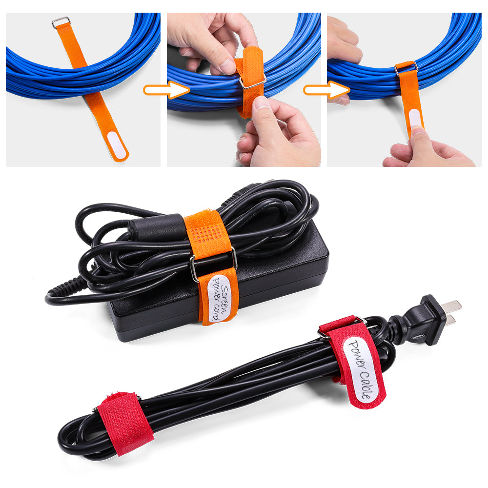 Hook and loop buckle strap