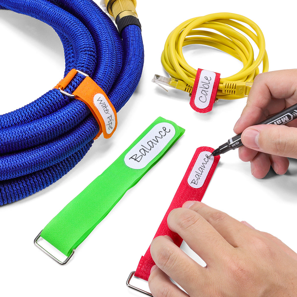 Hook and loop buckle strap