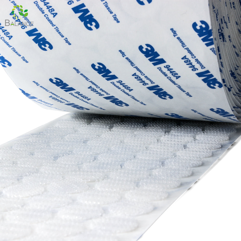 Adhesive hook and loop tape