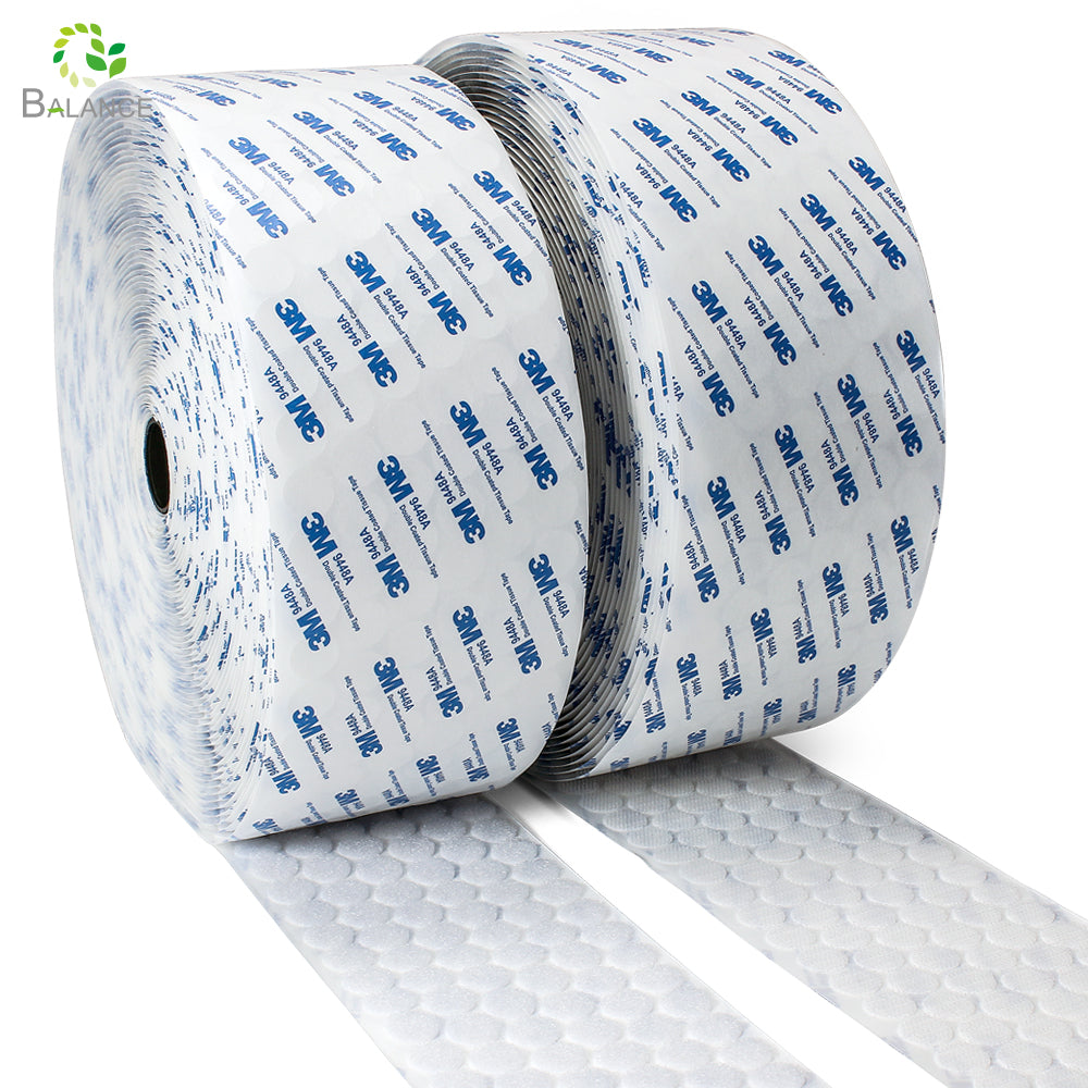 Adhesive hook and loop tape