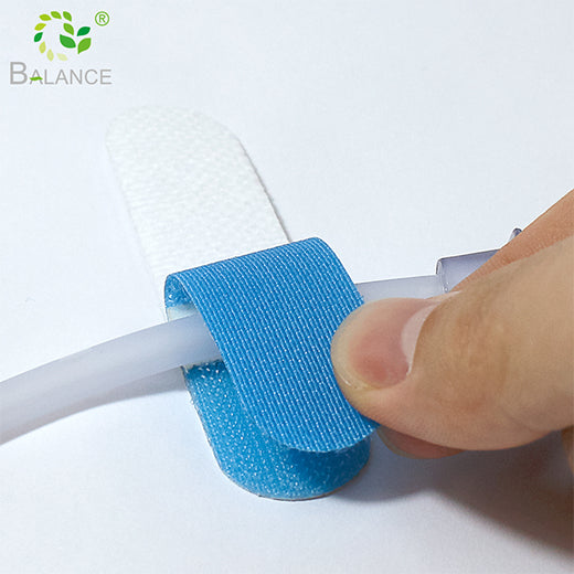 Medical Catheter Holder Sticker Secure Tube Adhesive Hypoallergenic Hook Loop