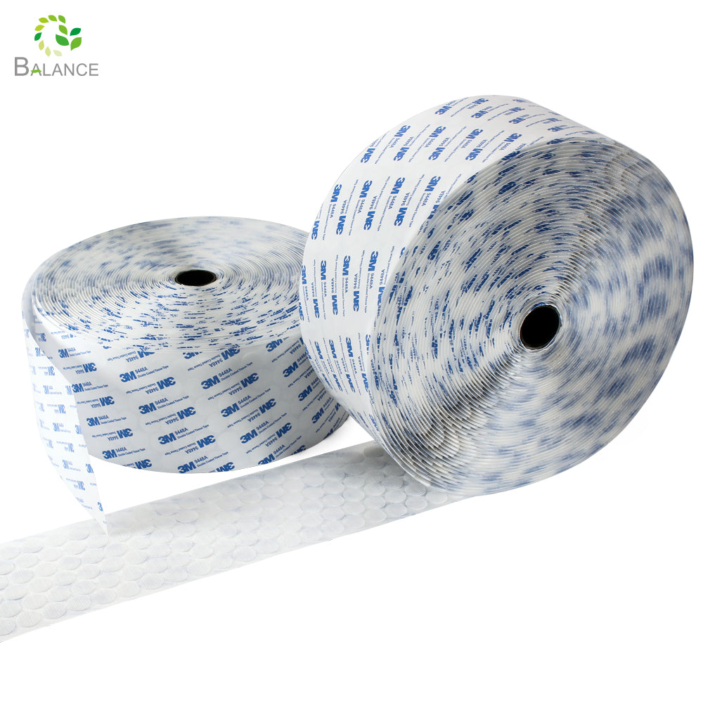 Adhesive hook and loop tape