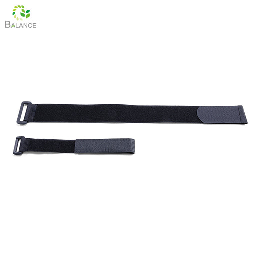 Adjustable Hook and Loop Straps with Buckle Clips Reusable Fastening Cable Ties