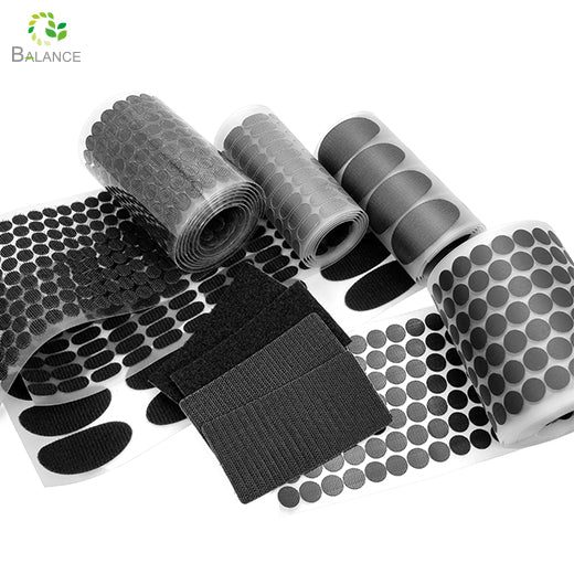 Best Selling Adhesive Hook Loop Dots Strong Sticky Removable Die Cut Tape