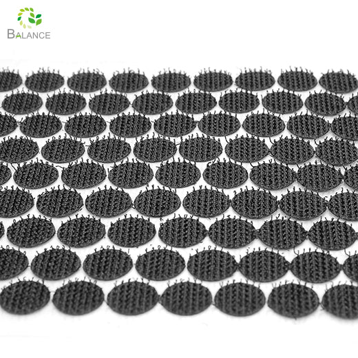 Best Selling Adhesive Hook Loop Dots Strong Sticky Removable Die Cut Tape
