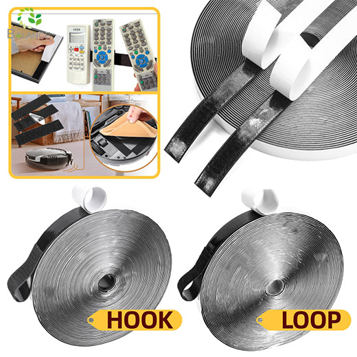 Industrial Strength Self Adhesive Heat Resistant Hook and Loop Tape Strip