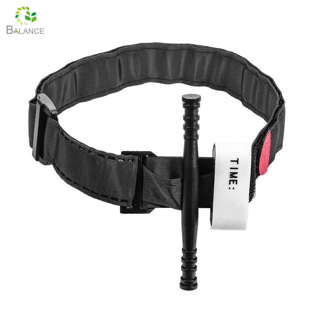 Military Grade Rotating Tourniquet Rapid Bleeding Control Durable First Aid