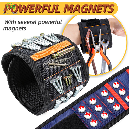 Strong Magnetic Tool Wristband Hands Free Workshop Gear For DIY