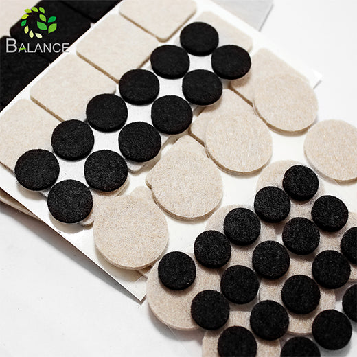 Self Adhesive Felt Pads for Furniture Chair Legs Wool Protectors Prevent Scratches
