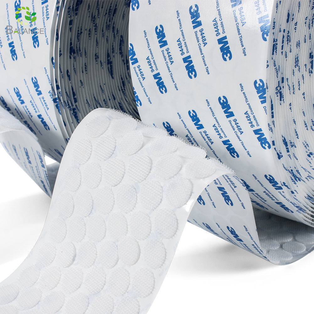 Adhesive hook and loop tape