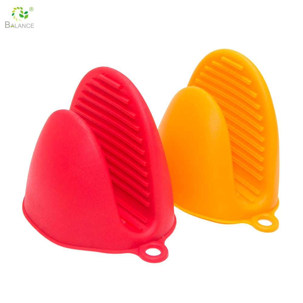 Custom Color Silicone Oven Mitts Heat Resistant Kitchen Cooking Gloves