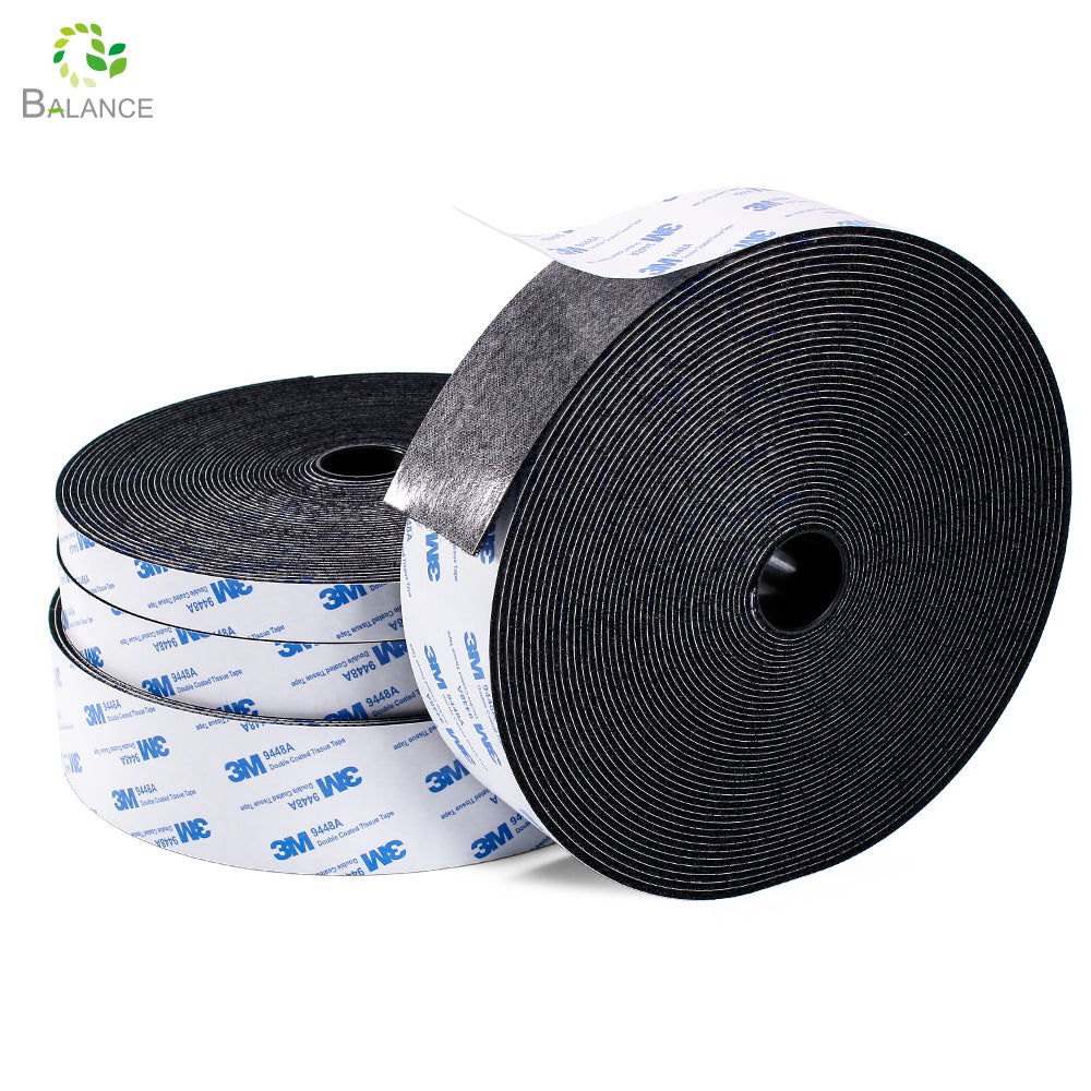 Adhesive hook and loop tape