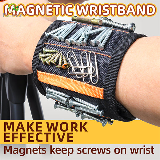 Strong Magnetic Tool Wristband Hands Free Workshop Gear For DIY