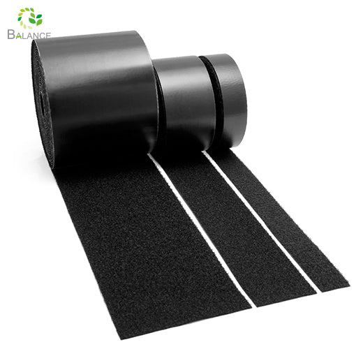 Clear Adhesive Hook Loop Tape Self Stick Heavy Duty Strong Grip Discount