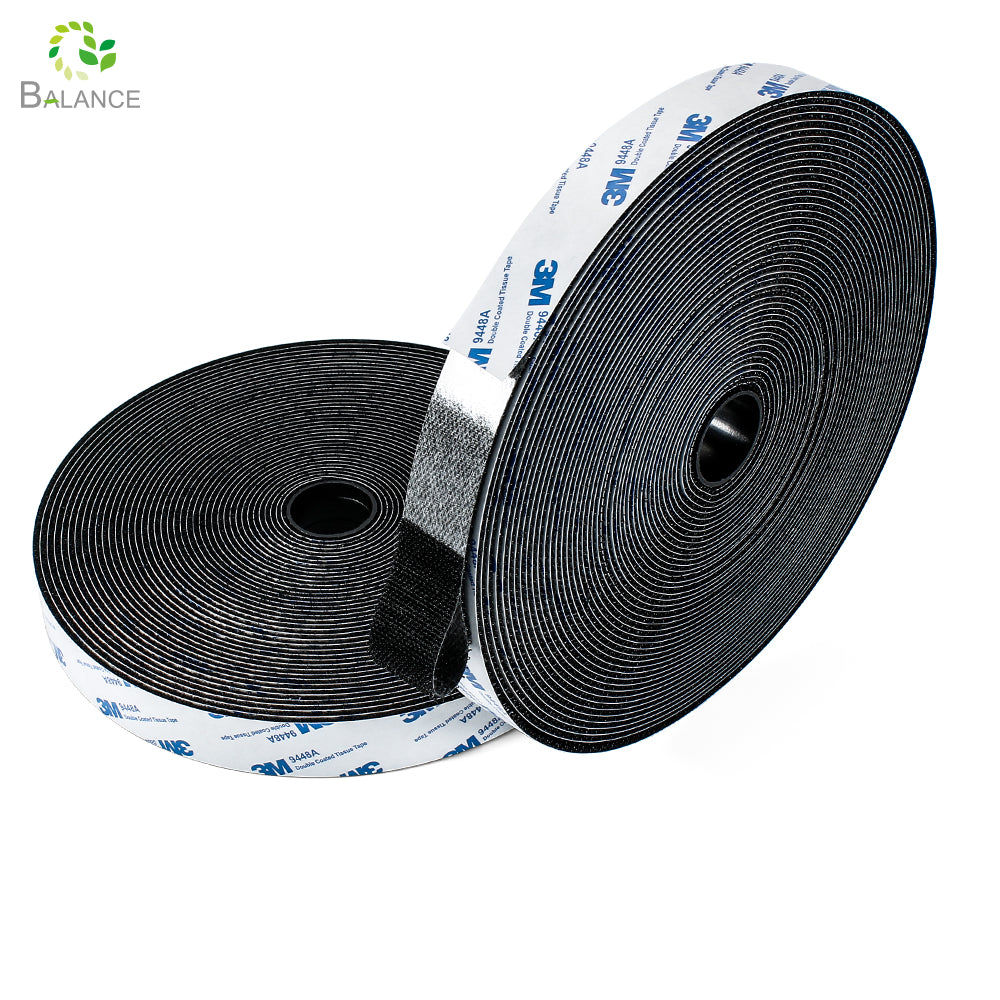 Adhesive hook and loop tape