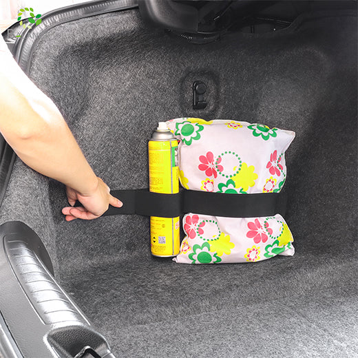 Elastic Car Trunk Organizer Strap Non Slip Storage Solution Secure Your Cargo