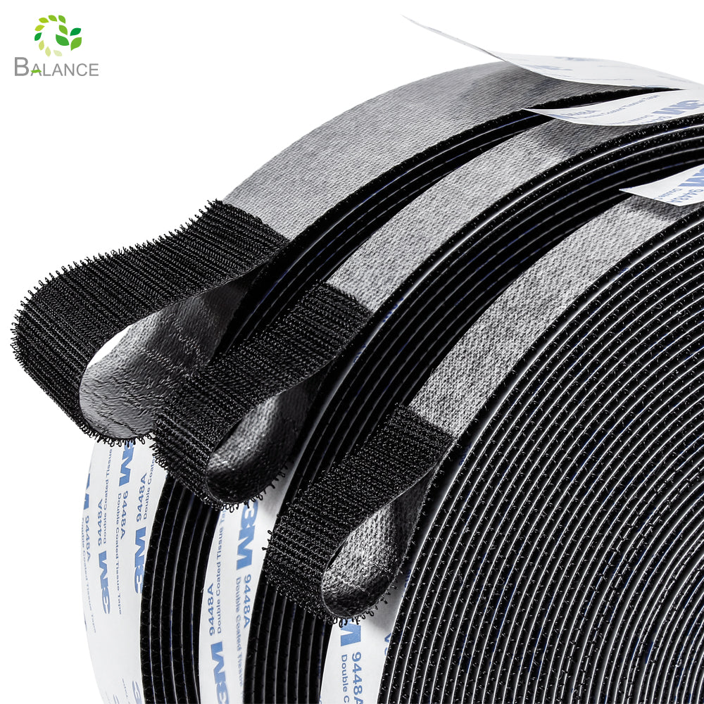 Adhesive hook and loop tape