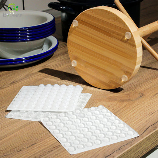Non Slip Furniture Pads Self Adhesive Rubber Bumpers Floor Protector Anti Scratch