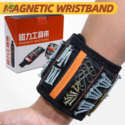 Strong Magnetic Tool Wristband Hands Free Workshop Gear For DIY