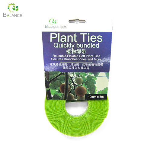 Adjustable Reusable Velcro Plant Ties Soft Garden Straps for Tomato Vine Support