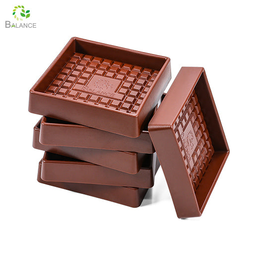 Rubber Caster Cups for Furniture Wheels Floor Protector Wheel Stopper Pads