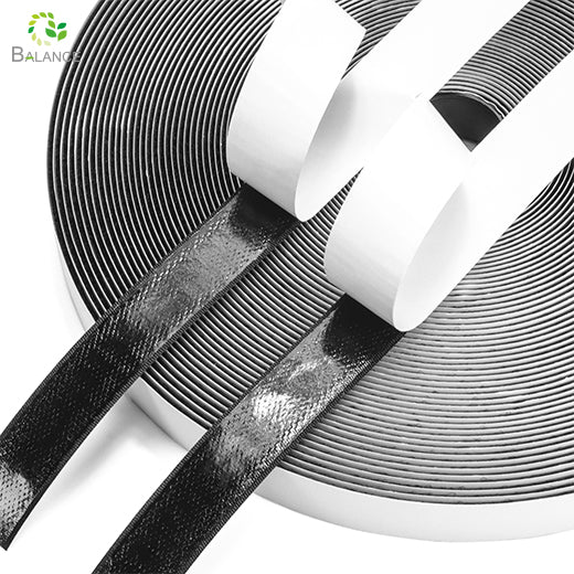2 Inch Self Adhesive Hook Loop Tape Release Paper Strong Bonding Transparent