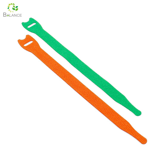 Self Adhesive Back to Back Hook and Loop Cable Tie with Holes