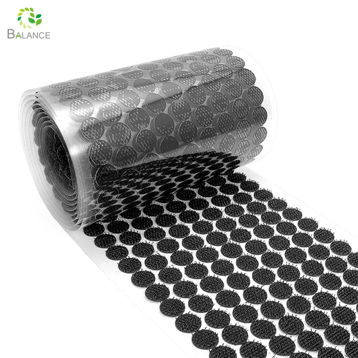 Industrial Strength Die Cut Hook Loop Dots Nylon Polyester Automotive Textile