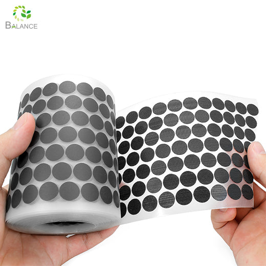 Best Selling Adhesive Hook Loop Dots Strong Sticky Removable Die Cut Tape