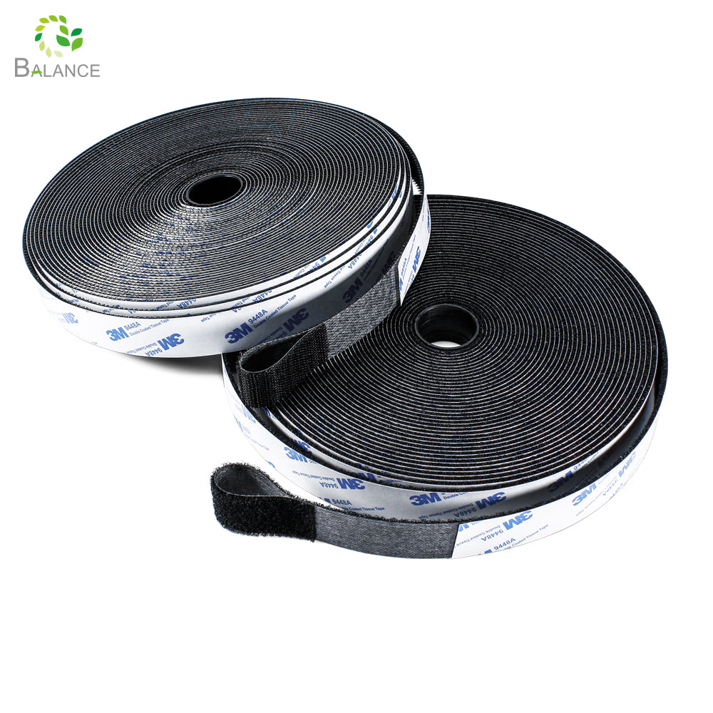Adhesive hook and loop tape