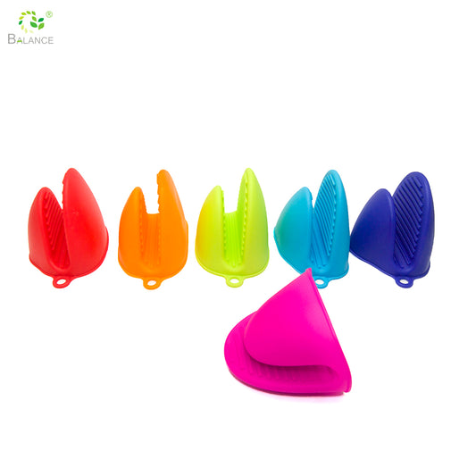 Custom Color Silicone Oven Mitts Heat Resistant Kitchen Cooking Gloves