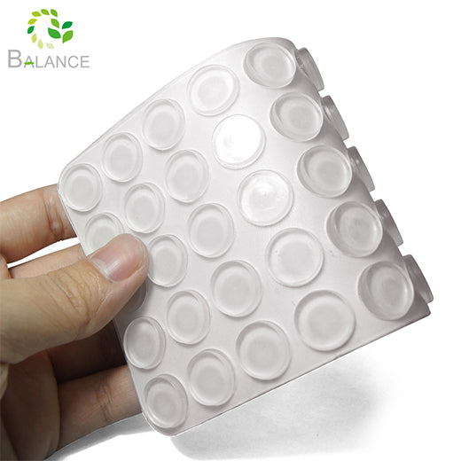 Clear Silicone Adhesive Bumper Pads Furniture Protectors Stick On