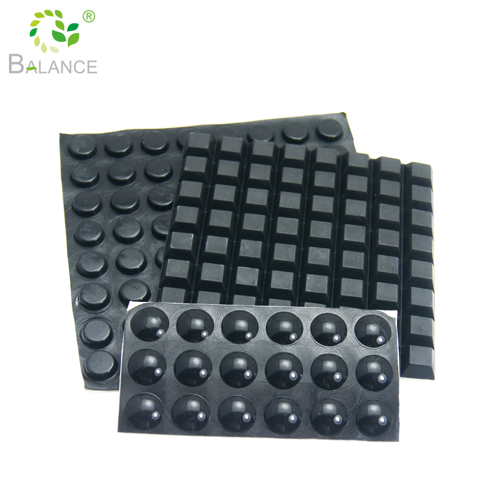Self Adhesive Silicone Rubber Feet Pads AntiVibration NonSlip Dampers