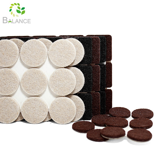 Self Adhesive Felt Pads for Furniture Chair Legs Wool Protectors Prevent Scratches