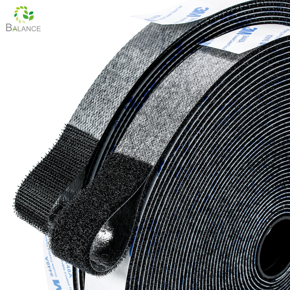 Adhesive hook and loop tape