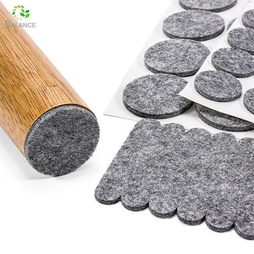 Inch Premium Felt Pads Adhesive Furniture Floor Protectors Hardwood Saver