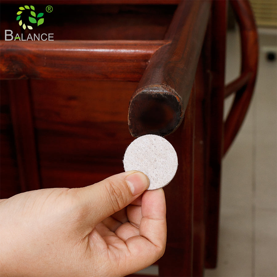 Non Slip Scratch Proof Self Adhesive Felt Pads Furniture Protectors