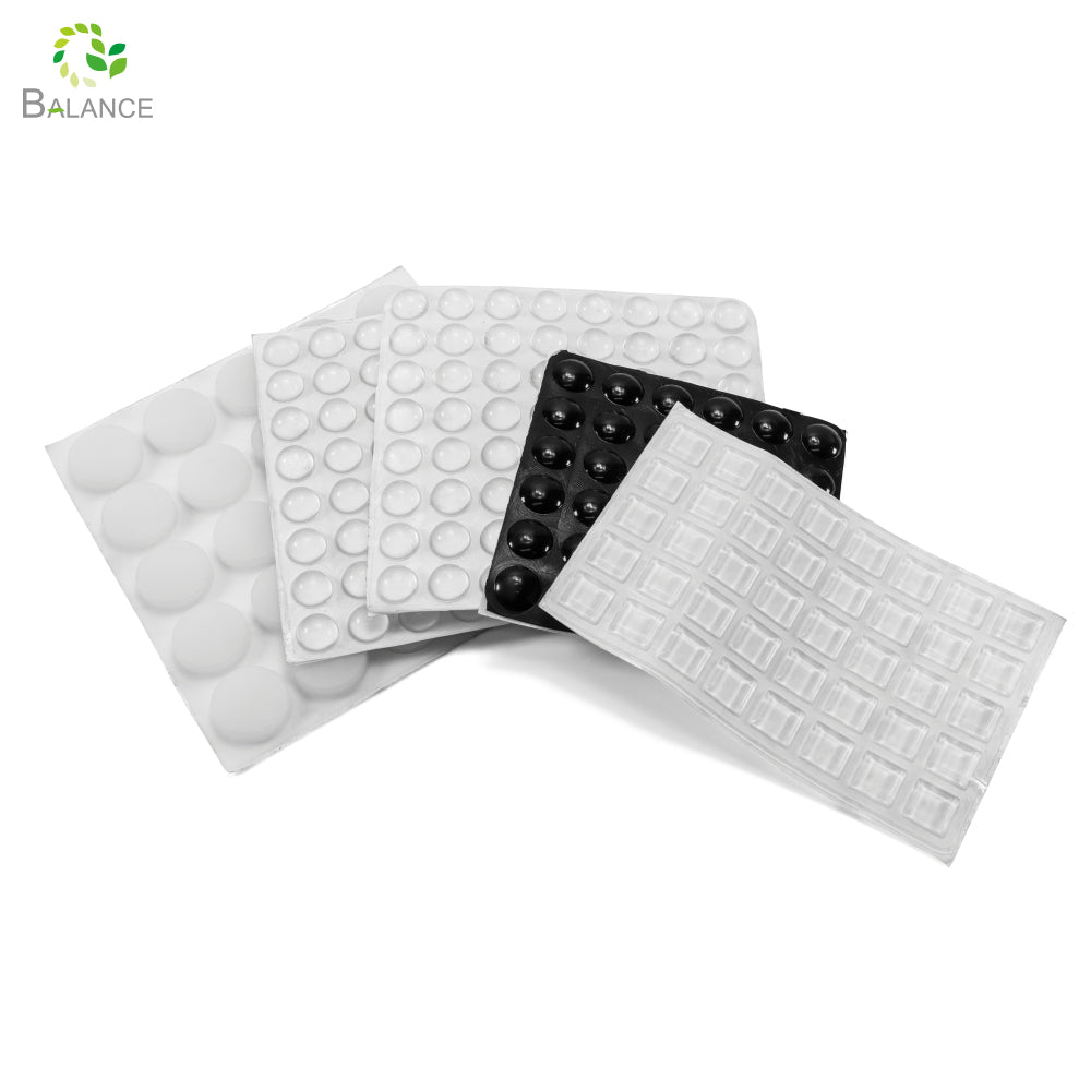 Self Adhesive Silicone Rubber Feet Pads AntiVibration NonSlip Dampers